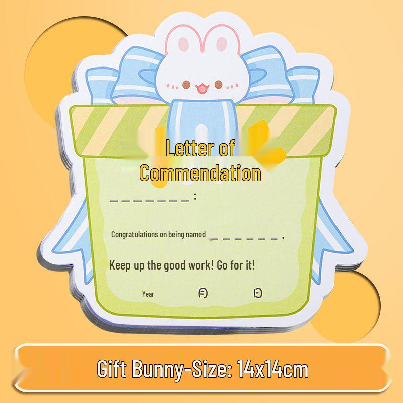 You're Awesome! Cartoon Commendation Certificate for Students, Parents, and Teachers