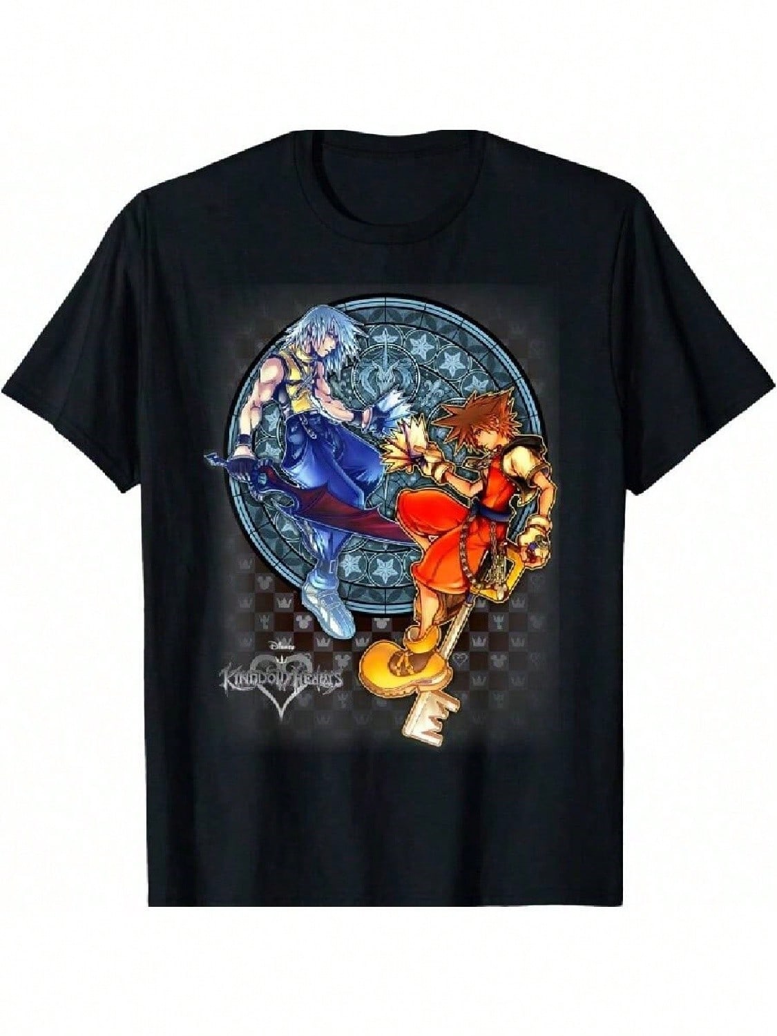 Футболка Disney s Kingdom Hearts Sora & Riku Chain Of Memories S разноцветный