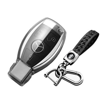BH-store Car Smart Key Case, Replacement Benz Key Case, Key Holder, TPU, Ultra Lightweight,