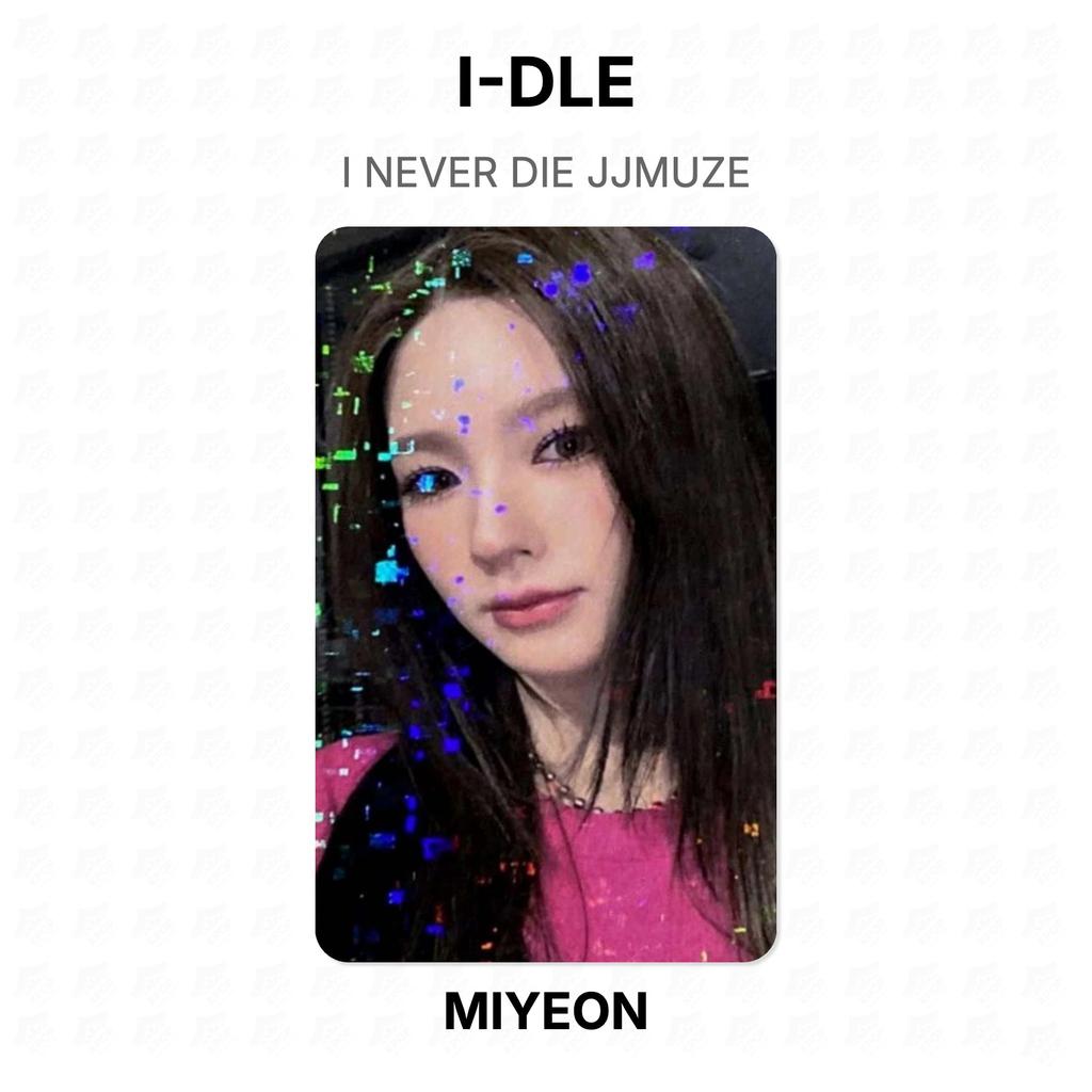 I-DLE I NEVER DIE JJMUZE Fotocarta Ufficiale