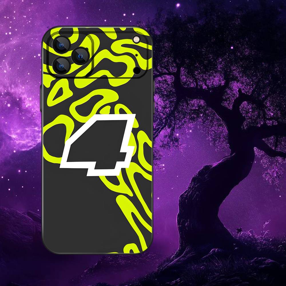 

L-Lando N-Norris PinkF1 Phone Case For iPhone 17,16,15,14,13,12,Pro,Max,Plus,E,SE4,Air,Mini Black Soft Box iPhone11
