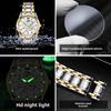 OPK Brand Watch Three-pin Fake Hollow Calendar Quartz Watch Waterproof Men's Watch Men's Watch