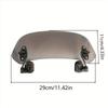 Adjustable Clip-On Motorcycle Windshield Extension with Grey Lens - Durable Plastic Aerodynamic Design for Kawasaki Yamaha Ducati Motorcycles