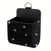 1PC Shiny Car Storage Box Rhinestone Storage Box Shiny Car Interior Decoration Fashion Design Car Put Mobile Phone ID Storage Box