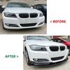 Für BMW 3er E90 E91 LCI 320i 330i 2009-2012 Basismodelle Frontstoßstange Spoilerlippe + Nebelscheinwerfer Seitenlüftungsgitter Splitterabdeckung
