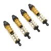 4 szt. Amortyzator RC dla SCX10 Zamienny Przedni Tylny Amortyzator RC Sprężyna Amortyzator dla 110 RC