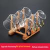 Biaoxing Heat-Resistant Glass Teacup Set (6-Pack)