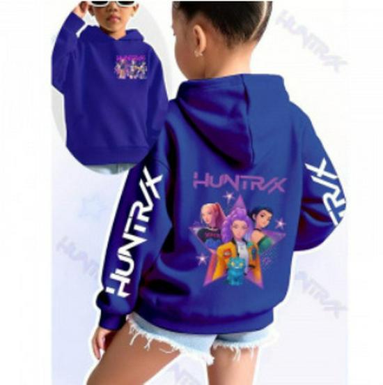 

Demon Hunter Team Bestseller Kids Unisex Casual Printed Hoodie Sweatshirt 110 cm