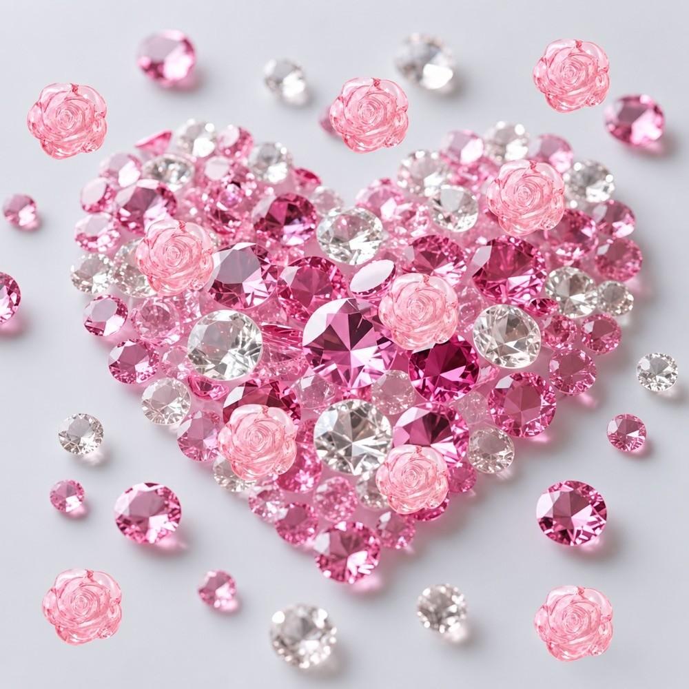800PCS Multicolor Acrylic Diamonds Mixed Color Artificial Diamonds Gem  Table Centerpiece Accents