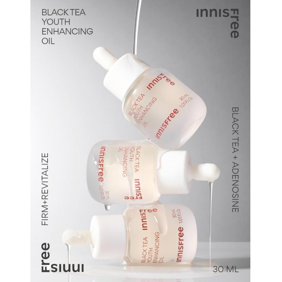 Innisfree Huile Jeunesse au Thé Noir 30 ml