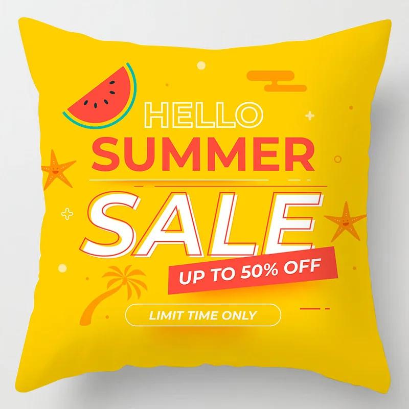 Sofa Bed  Pillowcase Bedroom Home Decor Summer Fruit  Hawaiian Holiday