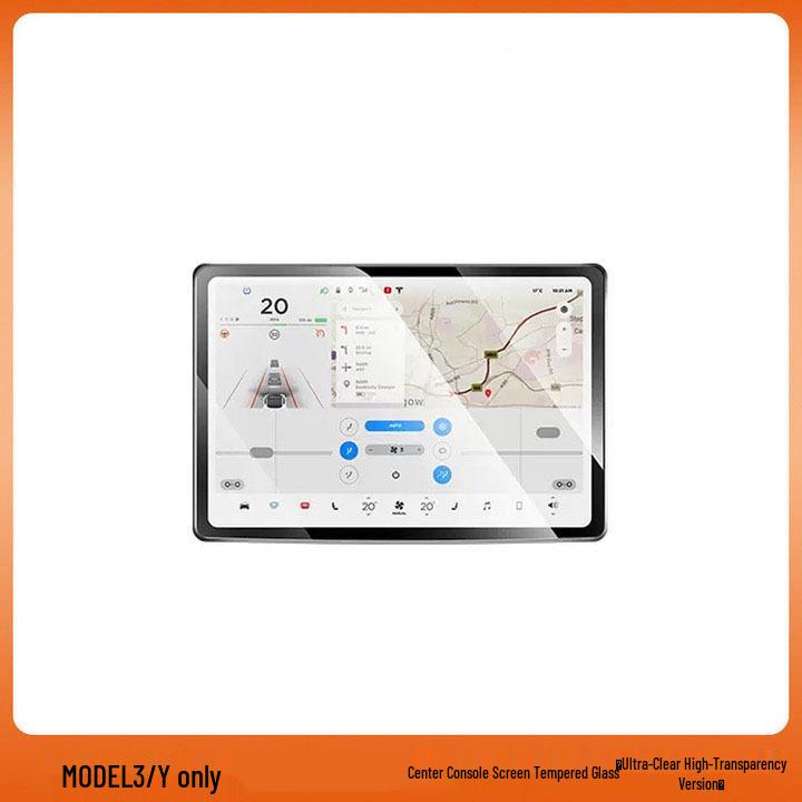Tesla Model 3/Y Center Console Tempered Glass Screen Protector