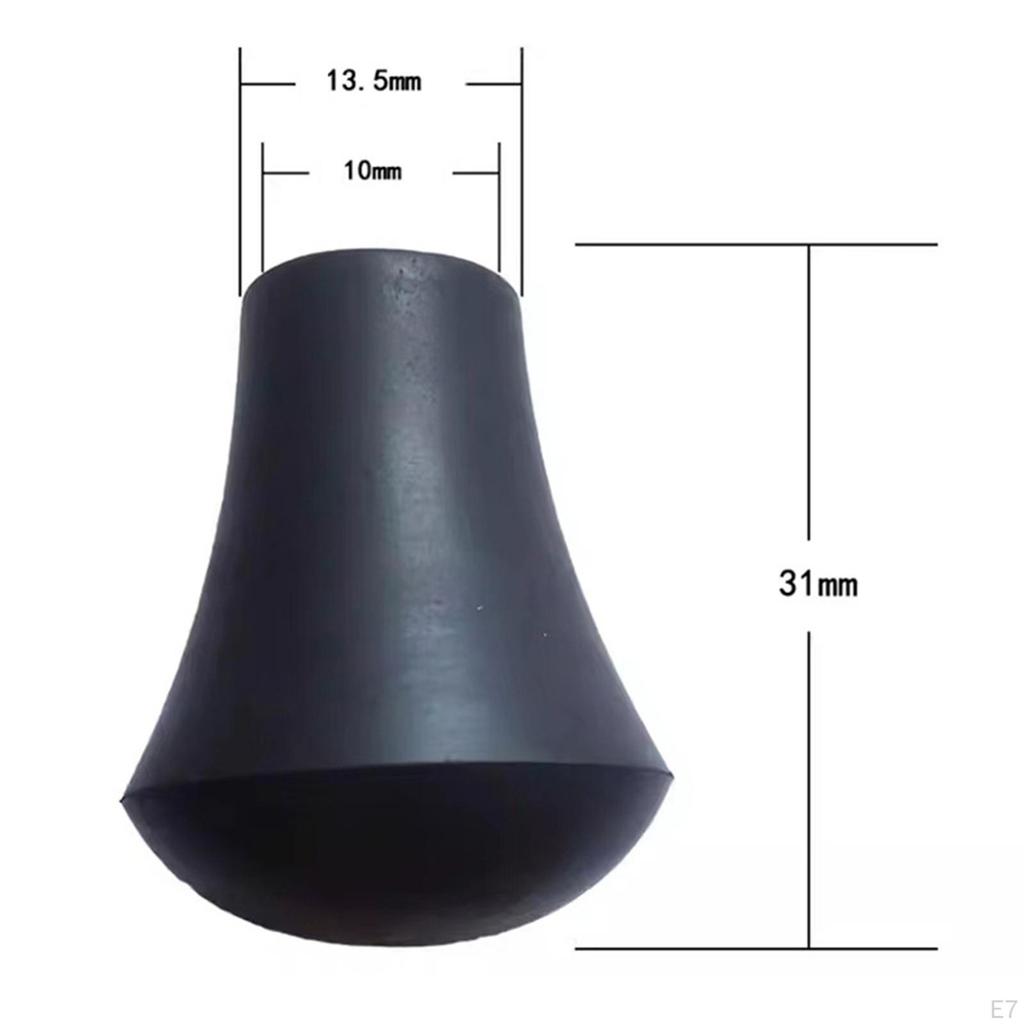 3 Pieces Practical Drum Leg Protectors Replacement Percussion Accessory Feet Hardware for