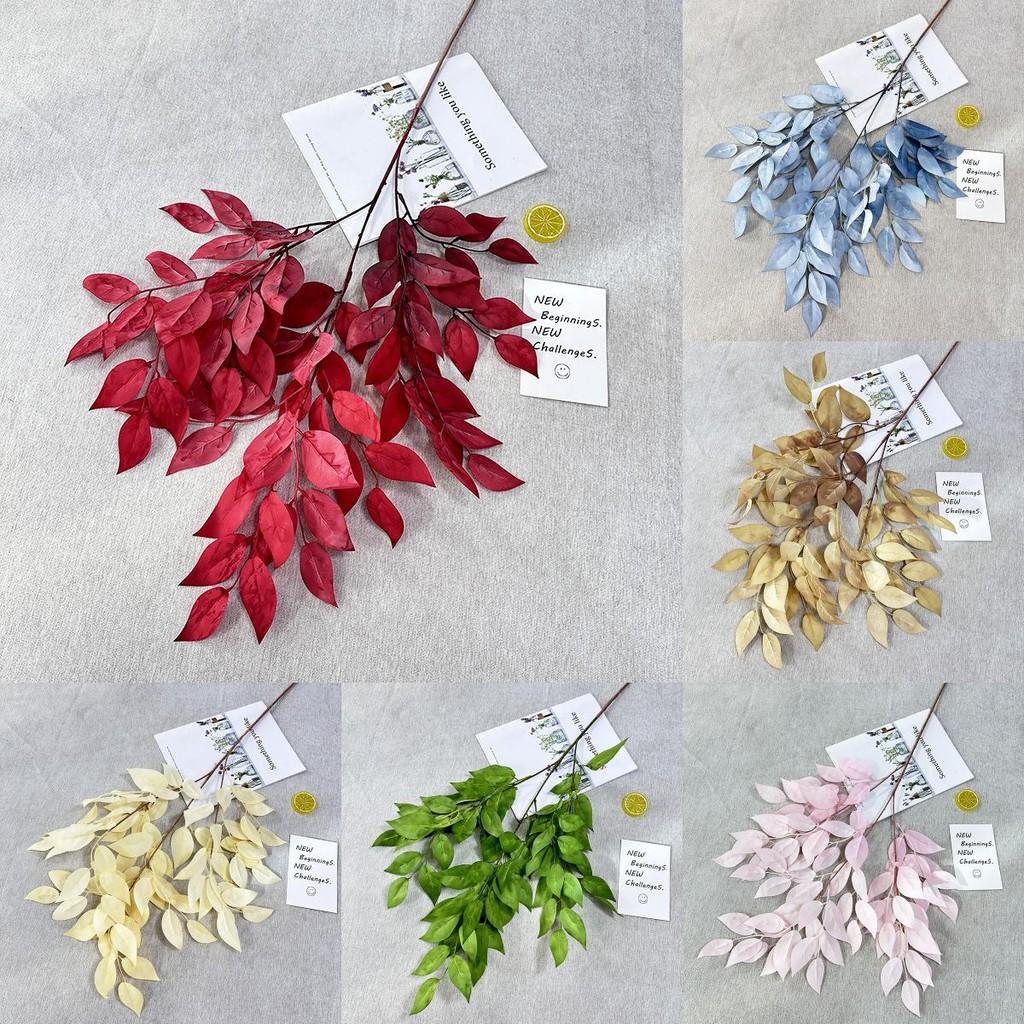 Lifelike Millennium Leaf Artificial Plant For Hotel Wedding Decor Photo Props