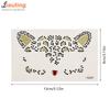 1PC 3D Face Tattoo Stickers Animal Cat Face Decor Temporary Tattoos Fake Tattoo Rhinestones For Woman Party Face Jewels Sticker