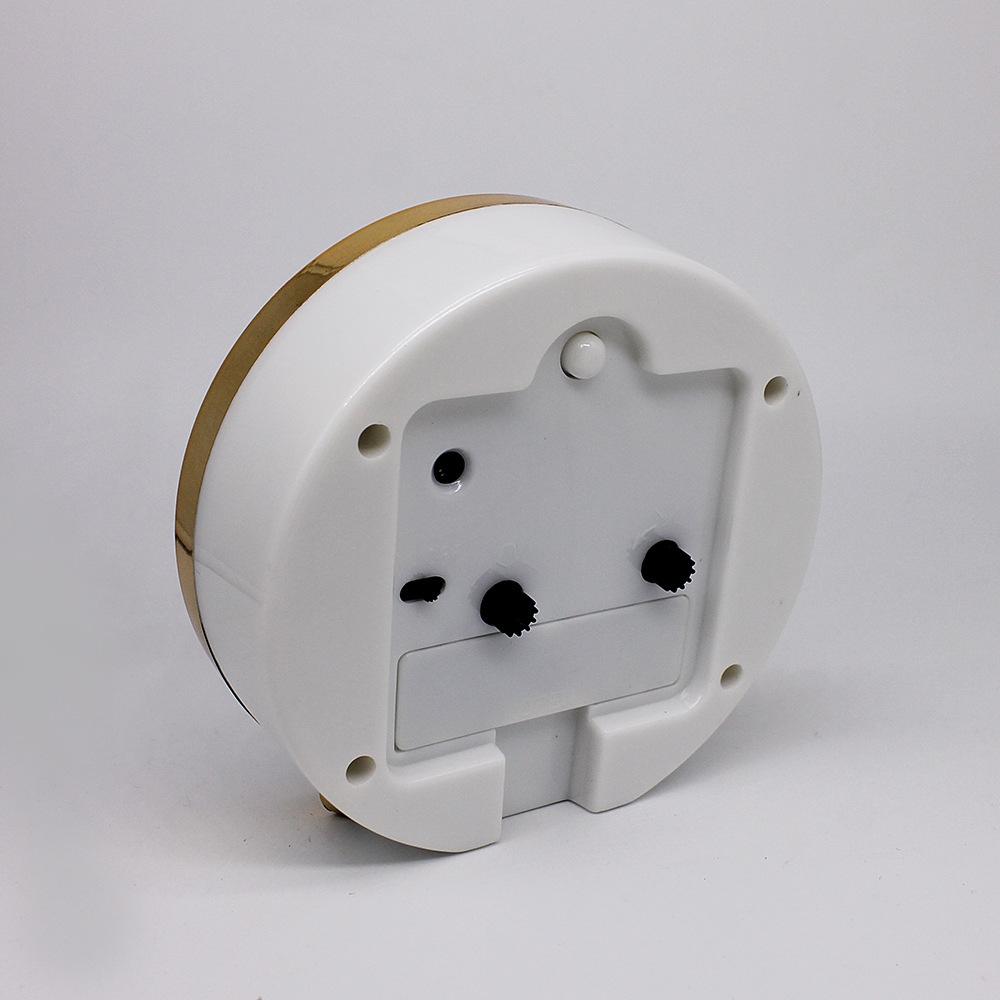 Simple Children's Alarm Clock Silent Clock with Drip Free Night Light Student Alarm Clock High Quality Round Clock