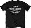Ig Pop & The Stoos Mens Wings Cotton Men T Shirt Soft Cotton License