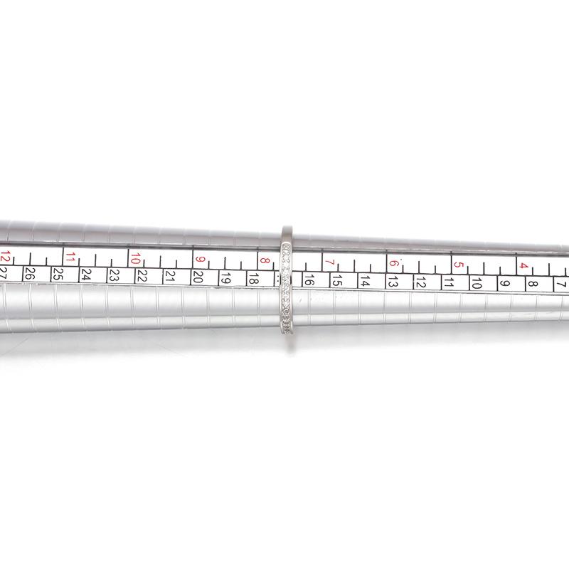 1PC Metal Professional Jewelry Tools Mandrel Stick Finger Gauge Ring Sizer Measuring UK/US Size For DIY Jewelry Size Tool