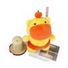 New Capybara Lulu Doll Pillow Cute Plush Pendant Doll Keychain Bag Ornament Gift