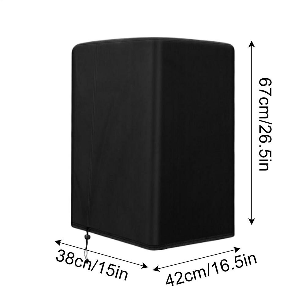 Waterproof DJ Patio Speaker Stand Covers UV Protection Dustproof Outdoor Cover 8/10/12/15 Inch Powered  600D Oxford Cloth