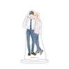 A3 Amaiiro Kono Sensei 01 Gap Moe Glasses BL Fair Character Acrylic Figure Bad/Yankee [Original Illustration]