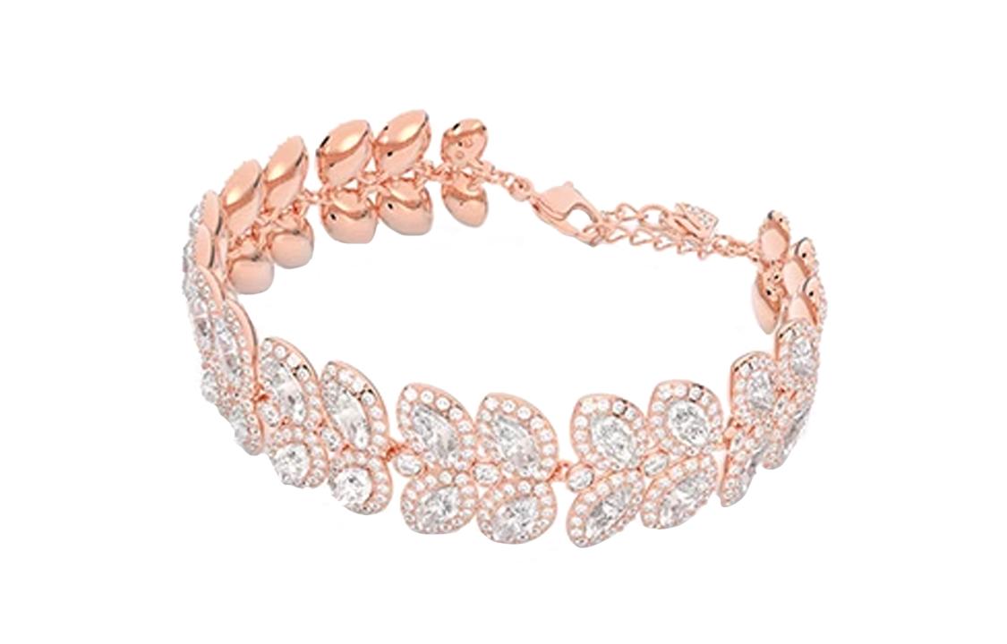 Swarovski Alloy, Silver Plated, Gold Plated