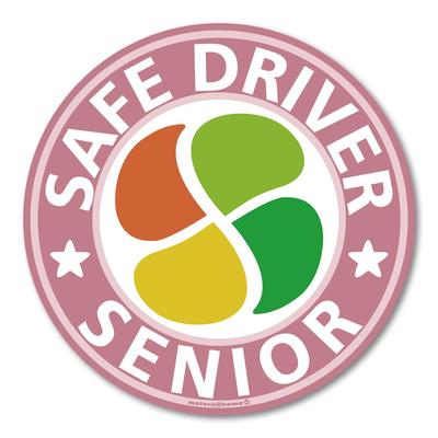 Senior Citizen Mark Sticker Maple Mark Elderly Sticker Silver Mark Senior Mark Maple Mark