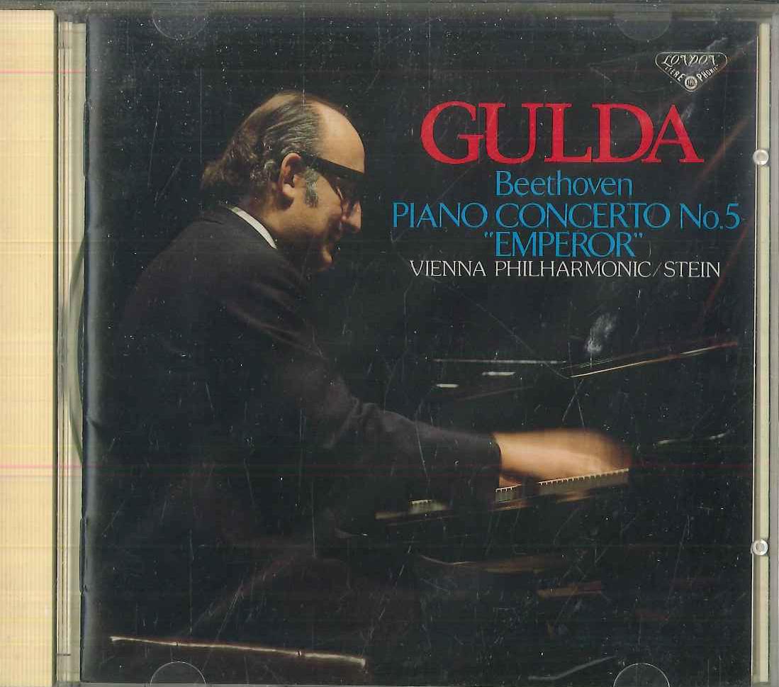 

CD FRIEDRICH GULDA VIENNA PHILHARMONI Beethoven Piano Concerto No. 5 em K30Y1509 DECCA Japan Classical Used