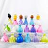Princess Dress-Up Doll Set with Changeable Clothes, Frozen Theme, Perfect Birthday Gift for Little Girls