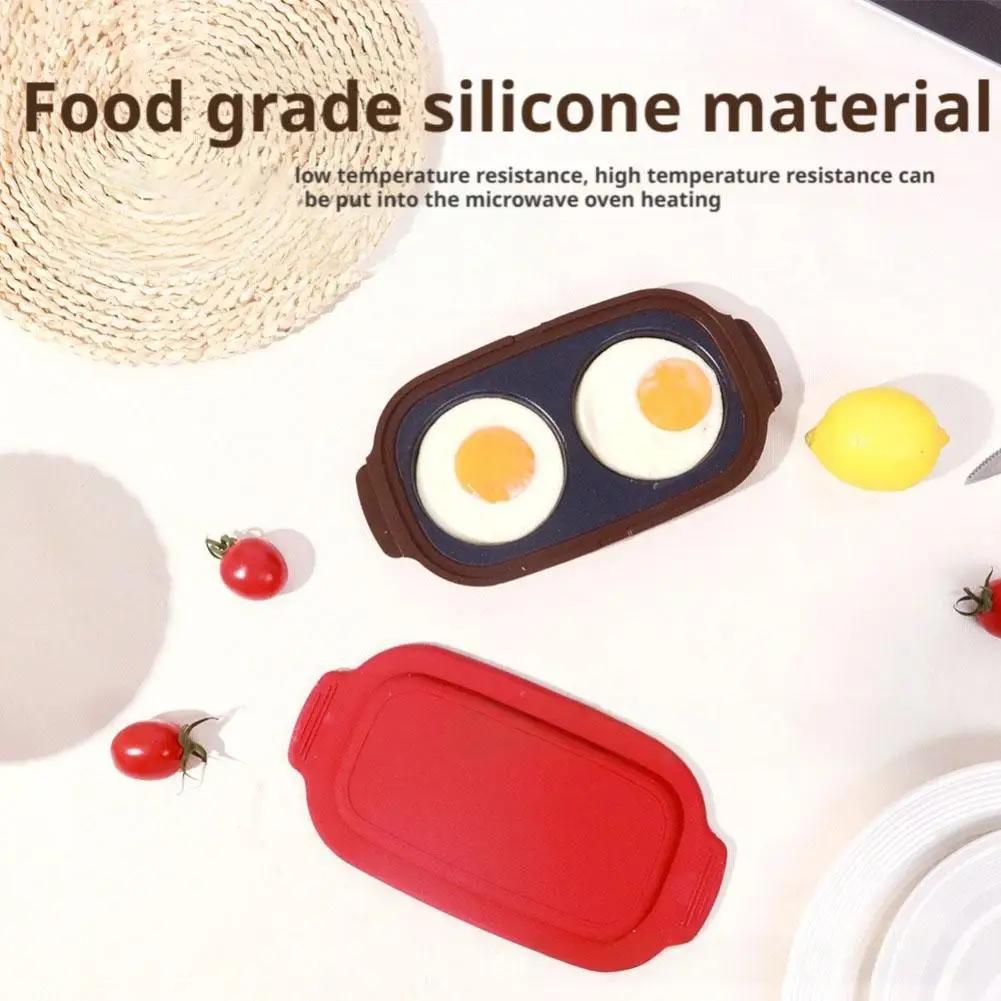 Multifunktionaler Mikrowellen-spezifischer Eierkocher Tragbarer Mikrowellenofen Sofortiger Eierbräter Pochierte Eier Rührei Küchenwerkzeug