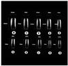 NPAH Acrylic False Nail Tips, 500 PCS Artificial Fake Nail Tips for Nail Art, 10 Sizes Full Cover Nail Extensions for DIY Manicure, Professional Sal