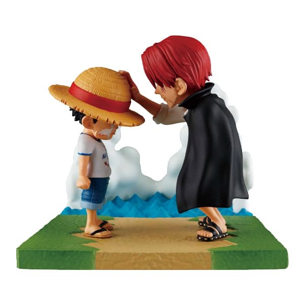 

Журнал коллекционных фигурок ONE PIECE World Story-Monkey D. Луффи и Шанкс-1 вид