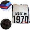 Funny Made In 1970 All Original Parts T Shirts Graphic Cotton Streetwear Short Sleeve Birthday Gifts Summer Style T-shirt Men