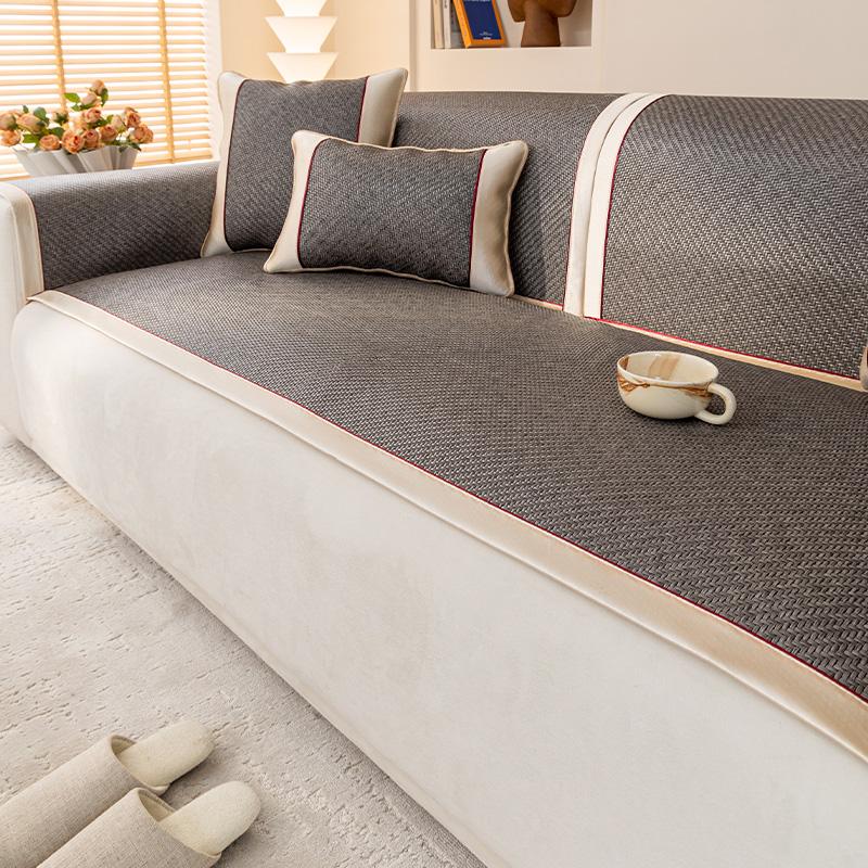 

Летний чехол Funda Home Cool Feeling, нескользящий коврик из ротанга Ay Tsao, подушка для дивана, чехол для дивана 60x60