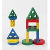 Wooden Montessori Toy Building Blocks Learning Educational Toys for Children Colorful Shapes Early Learning Kids Puzzle Toys