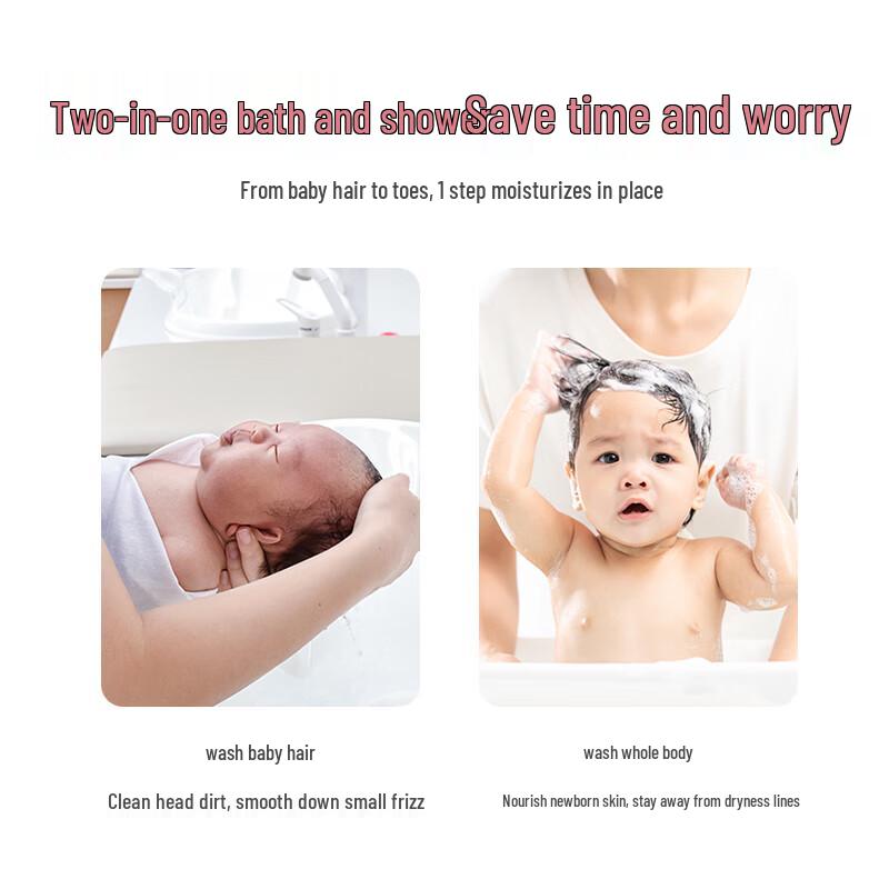 Babetrue Gentle Baby 2-in-1 Shampoo & Body Wash