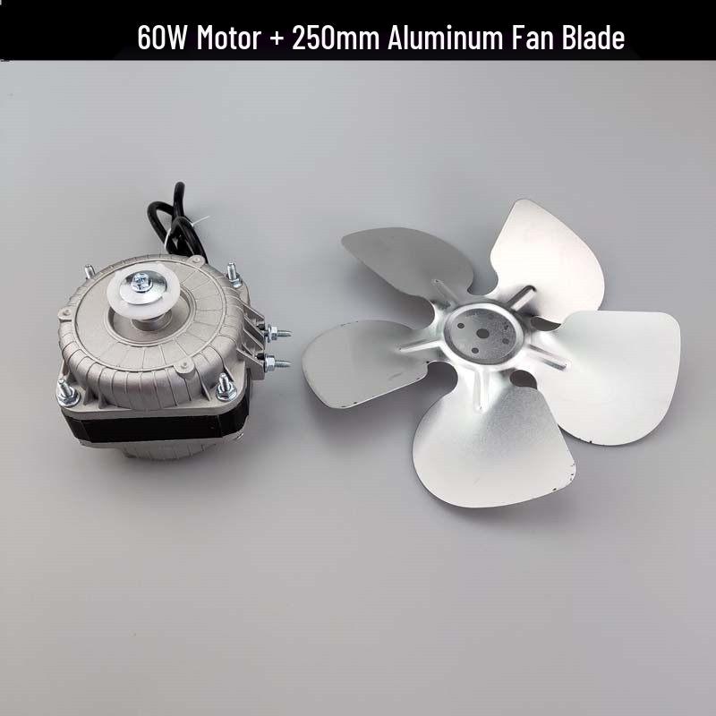 220V Shaded Pole Refrigerator & Freezer Cooling Fan Motor with Blade