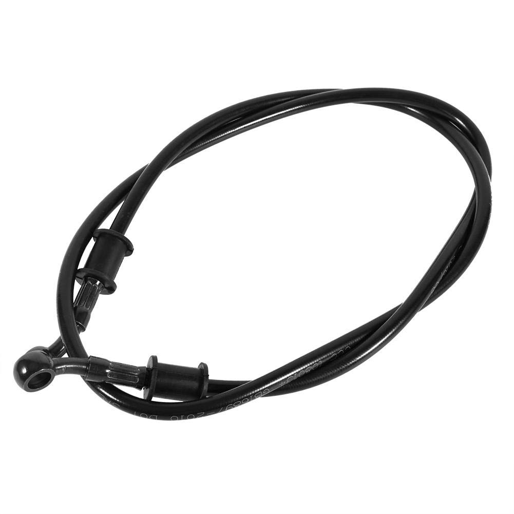 50cm-200cm Motorcycle Brake Clutch Hose Hose Line Pipe Enduro Motocross Street Bike Dirt Bike (500mm-Black)
