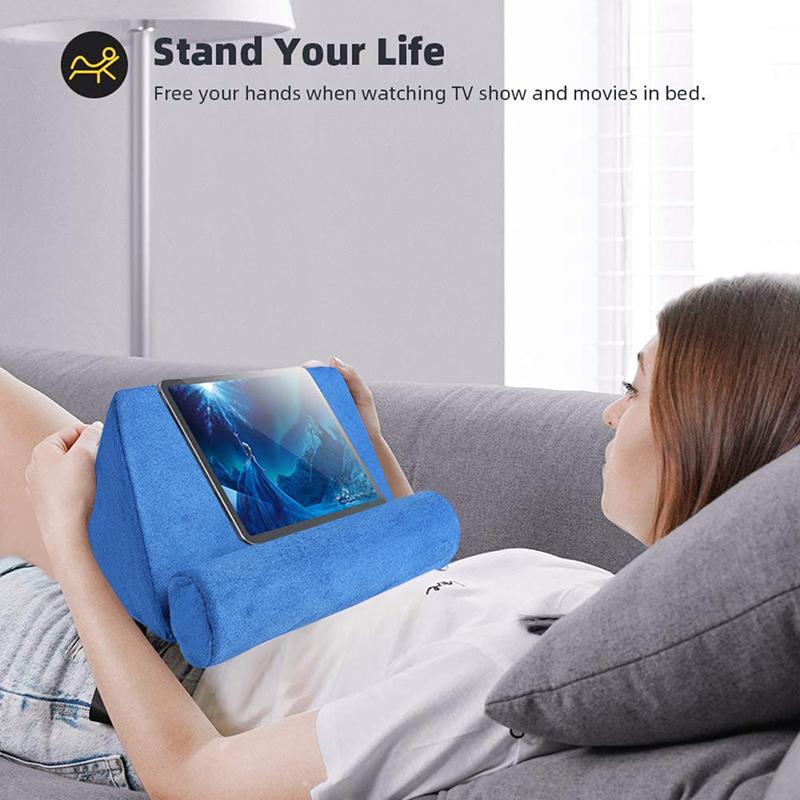 Multi-function Tablet Phone Stand Cushion for IPad Laptop Cell Phone Holder Support Bed Tablet Mount Bracket Tablet Pillow Stand
