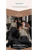Autumn/Winter Flannel Pajamas: Cozy Round Neck Homewear for Youthful Men and Women