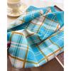 Vintage Style Cotton Small Square Scarf For Women Sun Protection Decoration