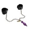 Sexy Handcuffs Butt Plug Lock Alternative Passion Adult Toys Sex Tools Small Size Female Training Climax Props