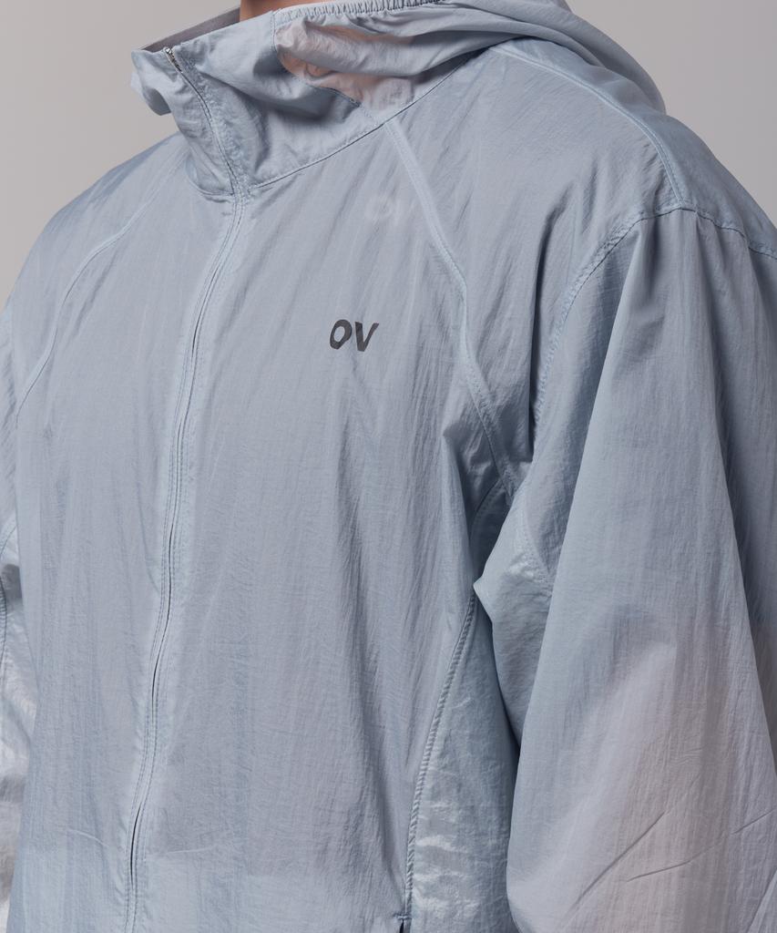 Outdoor Voices Lightweight Packable Windbreaker (Gray)