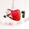 Multicolor Hanging Pendants Santa Claus Drop Ornaments Creative Xmas Tree Embellishment  Festival