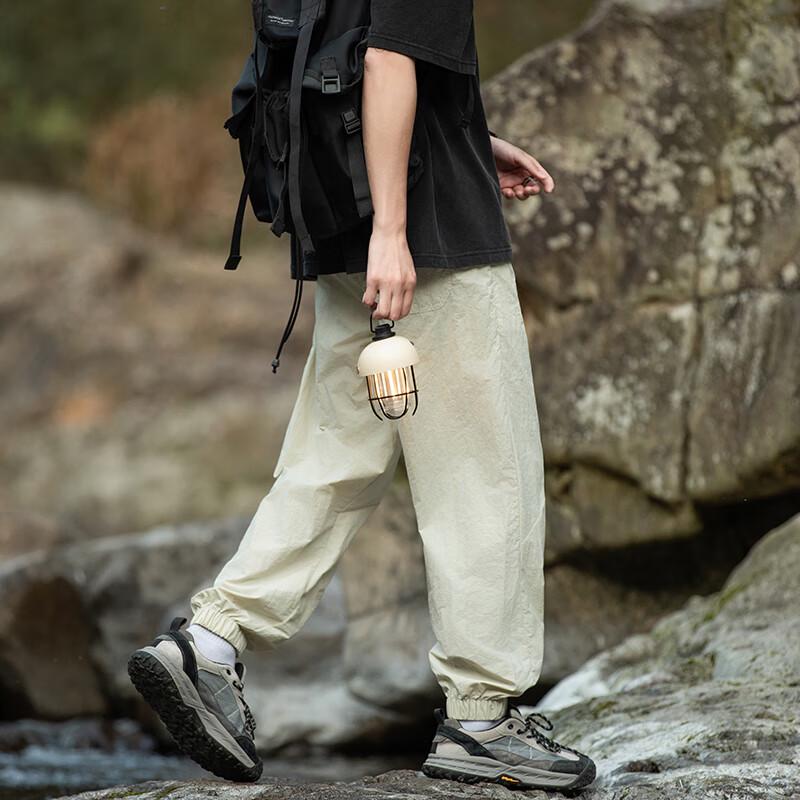 SWAMP AREA Men's Loose Fit Outdoor Cargo Ice Silk Pants