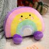 Cloud Rainbow Heart Plush Toy Keychain Stuffed Doll Pendant Decoration Cartoon
