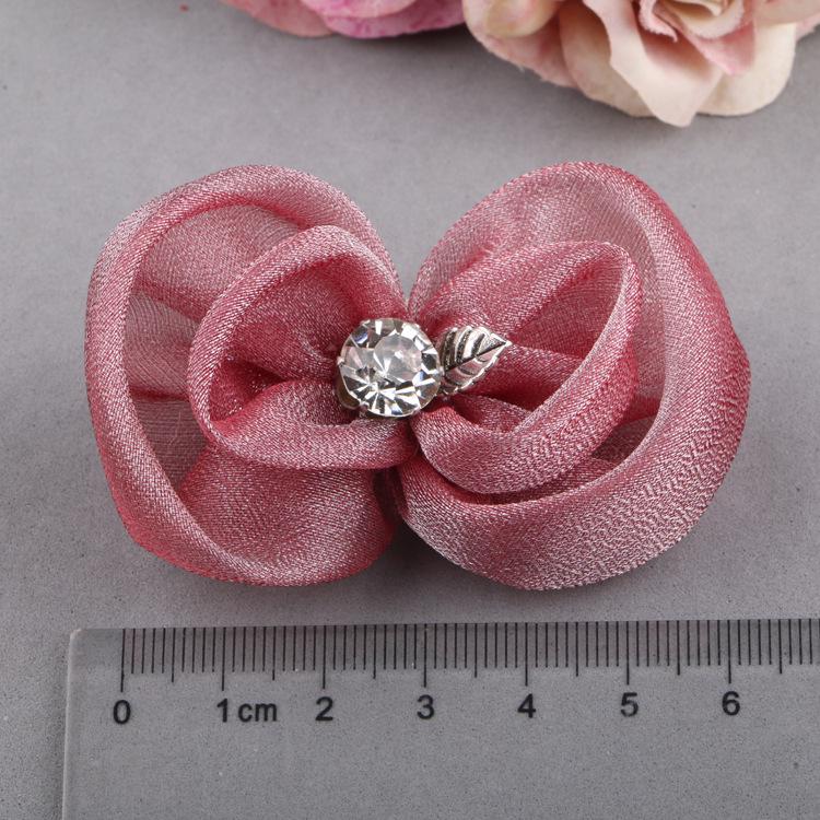 Frühlings-Haar- und Schuhblumen-Accessoires – handgefertigte Blumen aus Wolkengarn für Haarnadeln und Kleidungsdekor für Mädchen