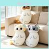 Cute Siamese Cat Plush Pillow With Pp Cotton Filled Soft Toy For Kid And Teens