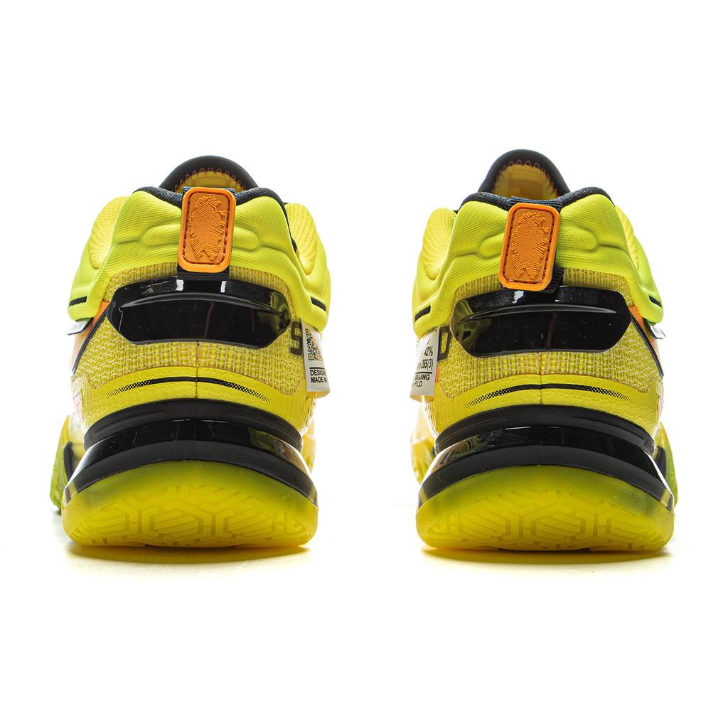 New LiNing Breathable Support Low top Badminton Shoes Unisex Yellow AYAV001-2