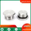 304/316 Stainless Steel Waterproof Male Thread Sealing Cap G1/2 Stopper Plug